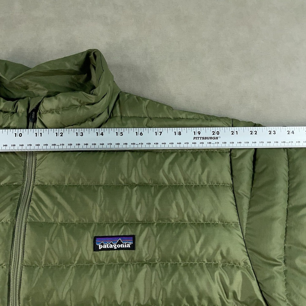 Vintage Patagonia Jacket Men's XL Green Goose Down Sweater Puffer Y2K 84673 - Picture 10 of 16